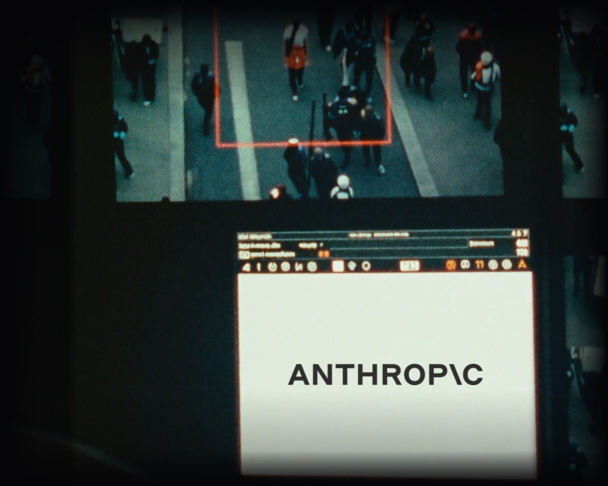 Illustration for the Anthropic activist monitoring story
