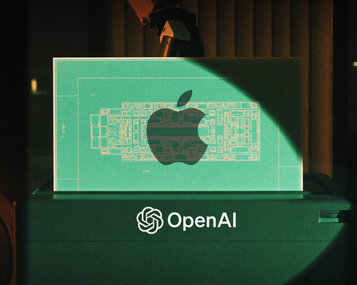 Illustration for the Apple v. OpenAI evidence story