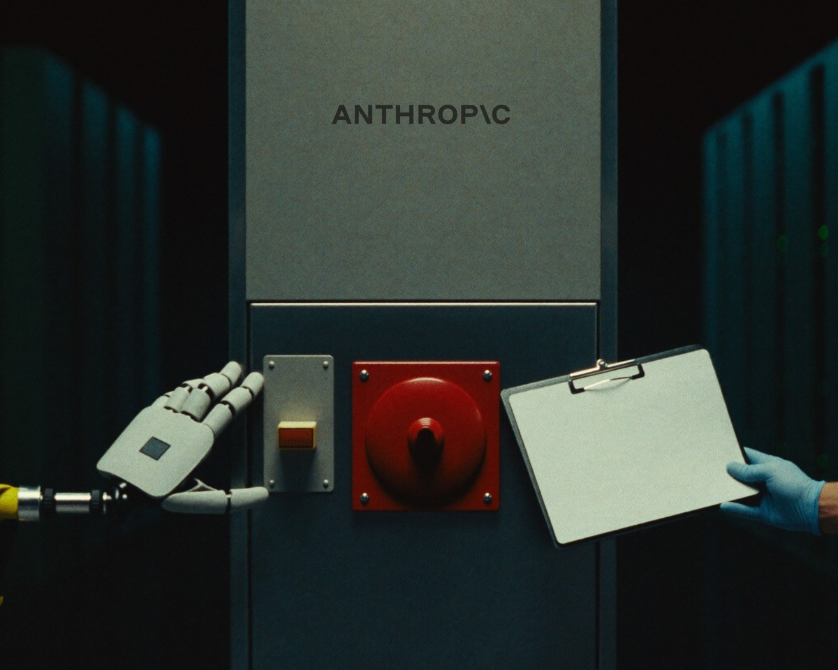 Illustration for the AI kill switch story