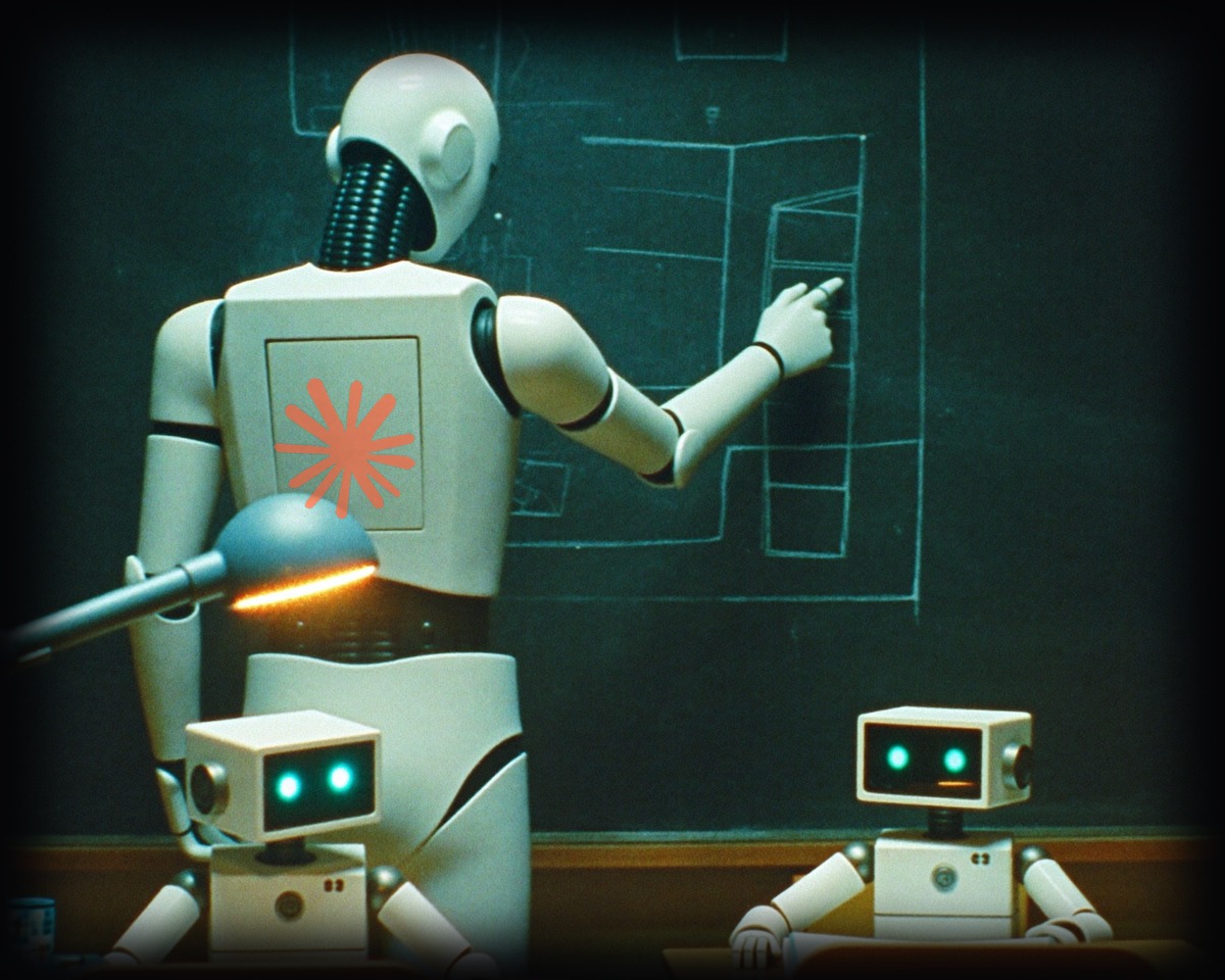 Illustration for the Claude automated alignment story