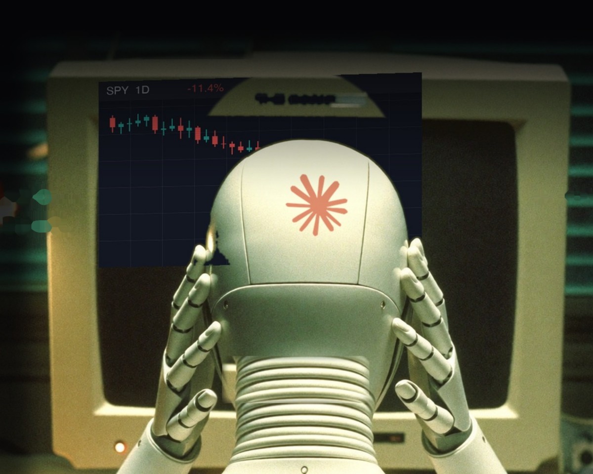 Illustration for the Claude Code real money trading story