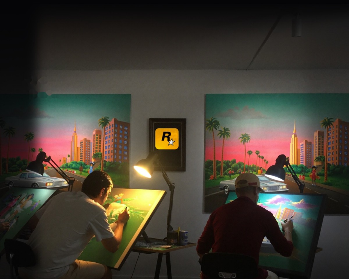Illustration for the GTA 6 no generative AI story