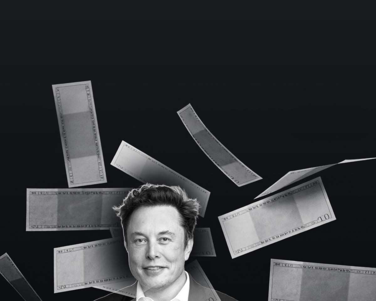 Illustration for the Elon Musk 2036 money prediction story