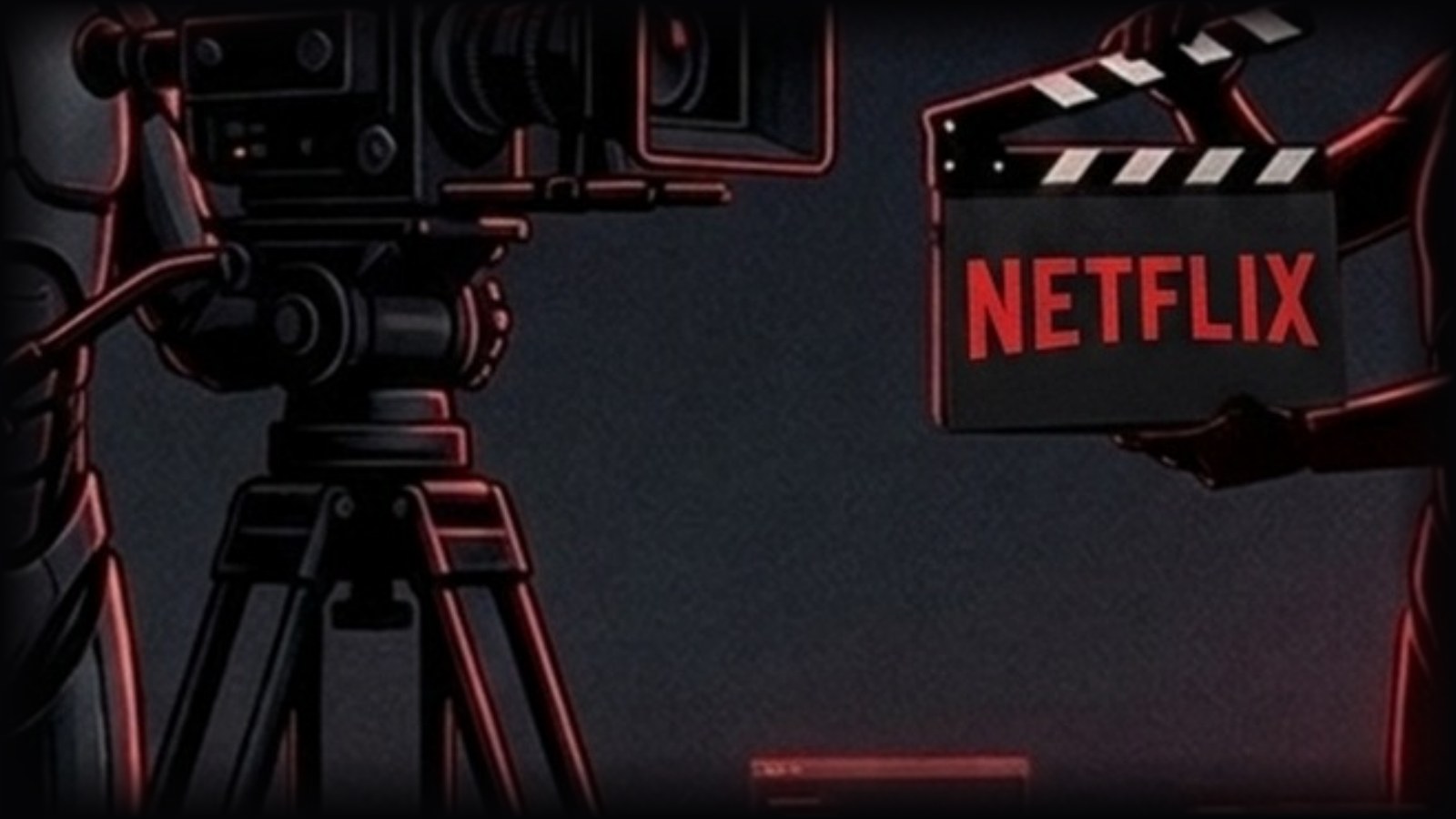 Illustration for the Netflix 300 AI titles story