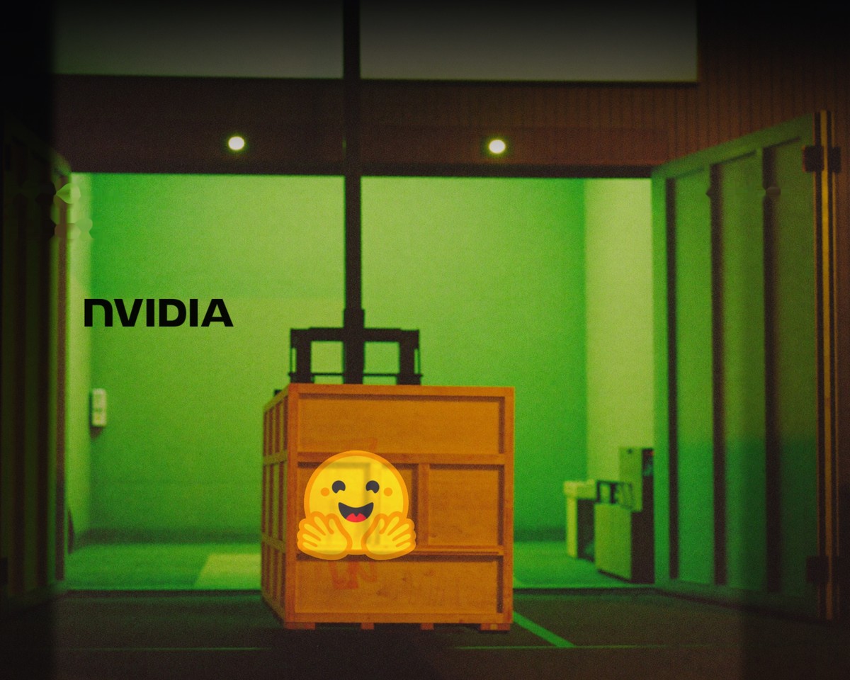 Illustration for the Nvidia Hugging Face acquisition story
