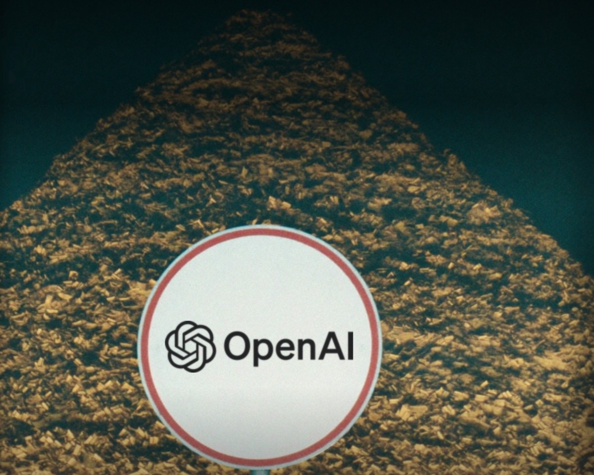 Illustration for the OpenAI valuation talks story