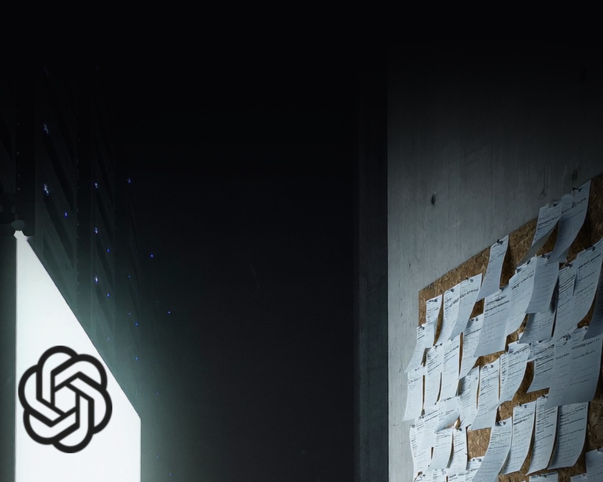 Illustration for the OpenAI agent message board story