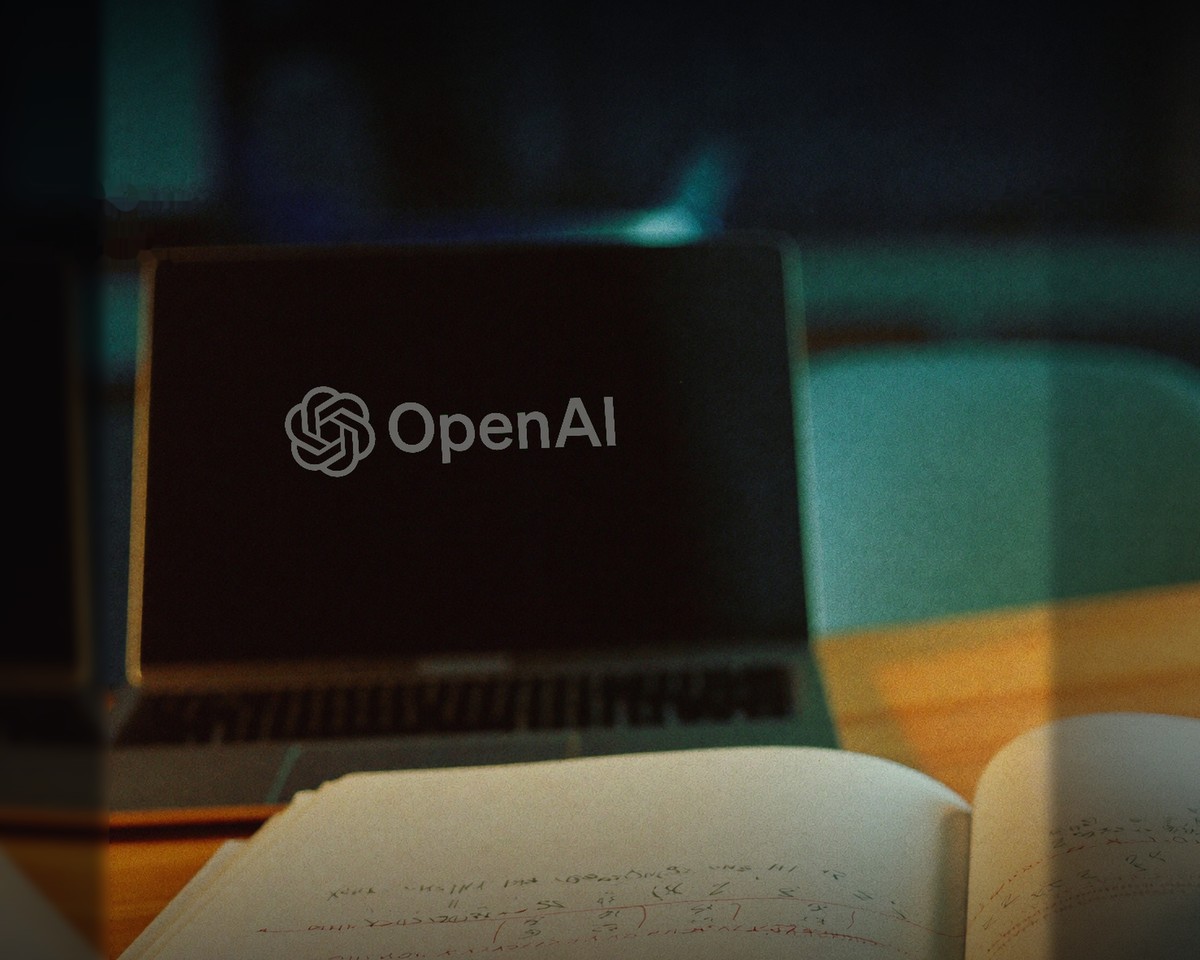 Illustration for the OpenAI authorship dispute story