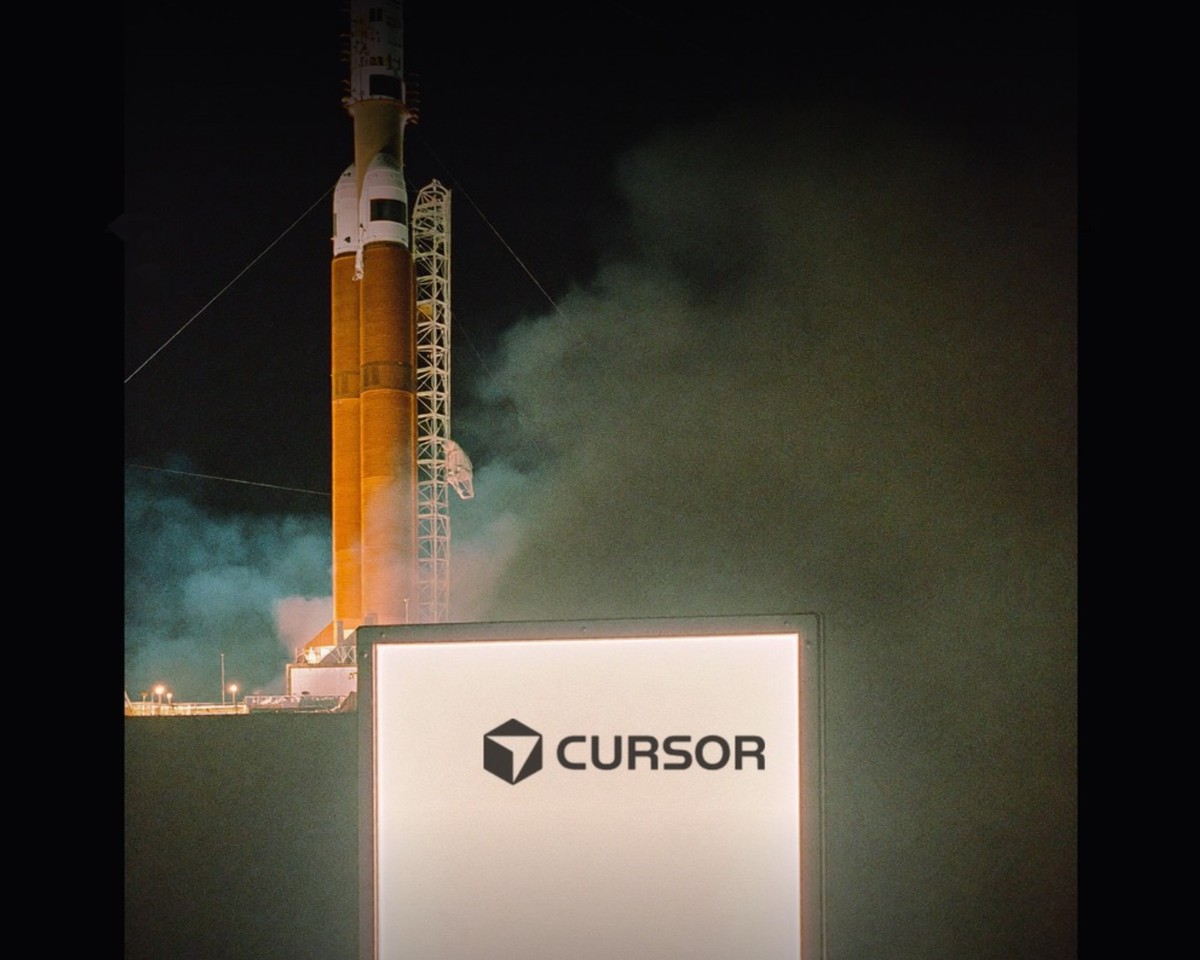 Illustration for the SpaceX Cursor acquisition story