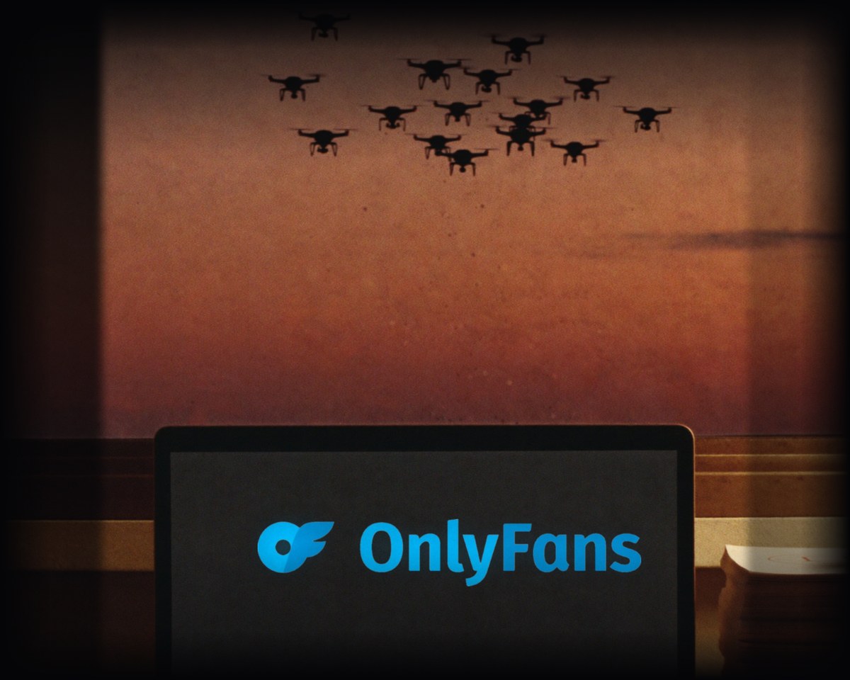 Illustration for the Ukraine OnlyFans tax bill story
