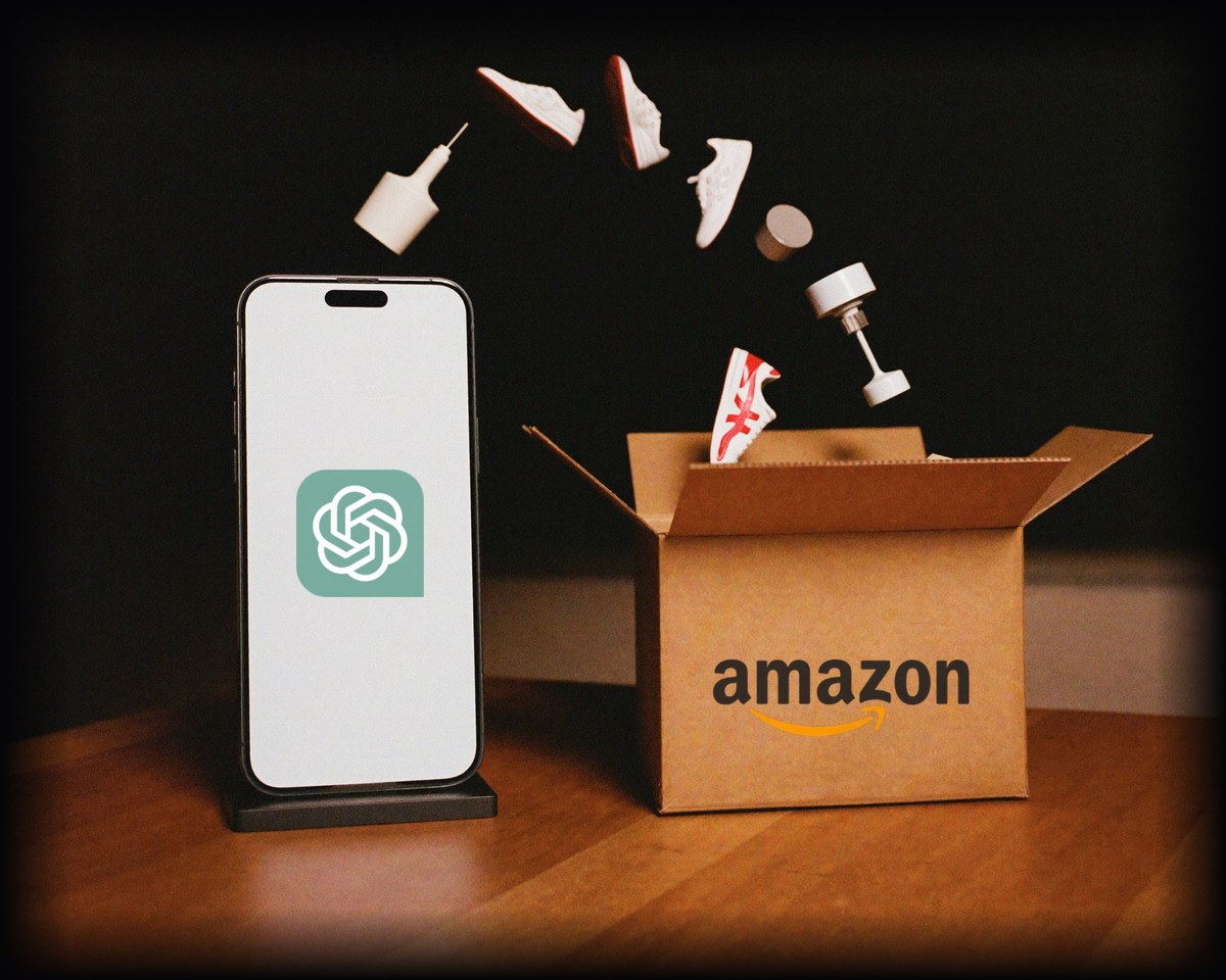 Illustration for the Amazon ads in ChatGPT story
