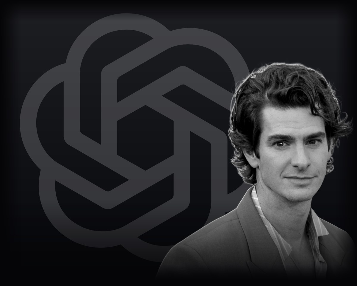 Illustration for the Andrew Garfield ChatGPT story